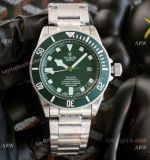 Clone Tudor Pelagos Green Dial Stainless Steel Men Watches 42mm